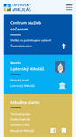 Mobile Screenshot of mikulas.sk